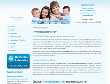 Tablet Screenshot of hypotecni-hypoteky.cz